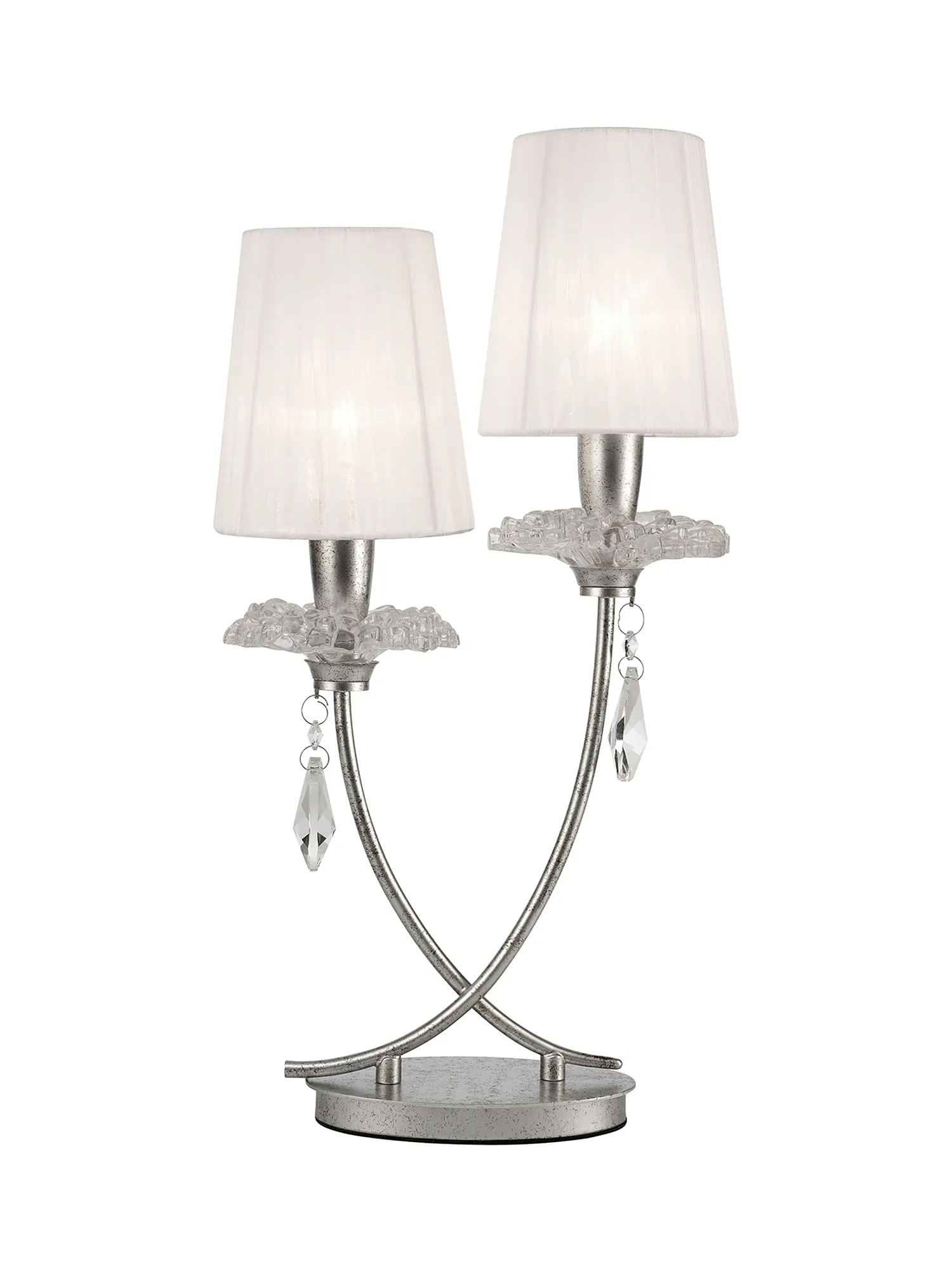Sophie Siver Table Lamps Mantra Shaded Table Lamps